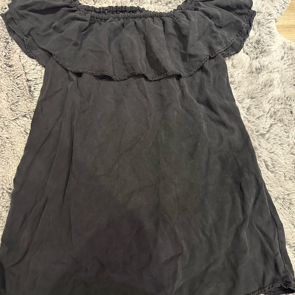 Zara Off-Shoulder Denim Women's Dress